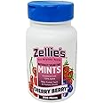 Zellie's |100% Xylitol Sugar Free Cherry Berry Breath Mints | Non-GMO, Low-Calorie, Gluten Free, Vegan & Kosher Mints (250 Co