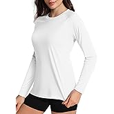Boladeci Women's Sun Shirts UPF 50+ UV Protection Rash Guard Long Sleeve Swim Shirts Quick Dry Lightweight Workout Tops
