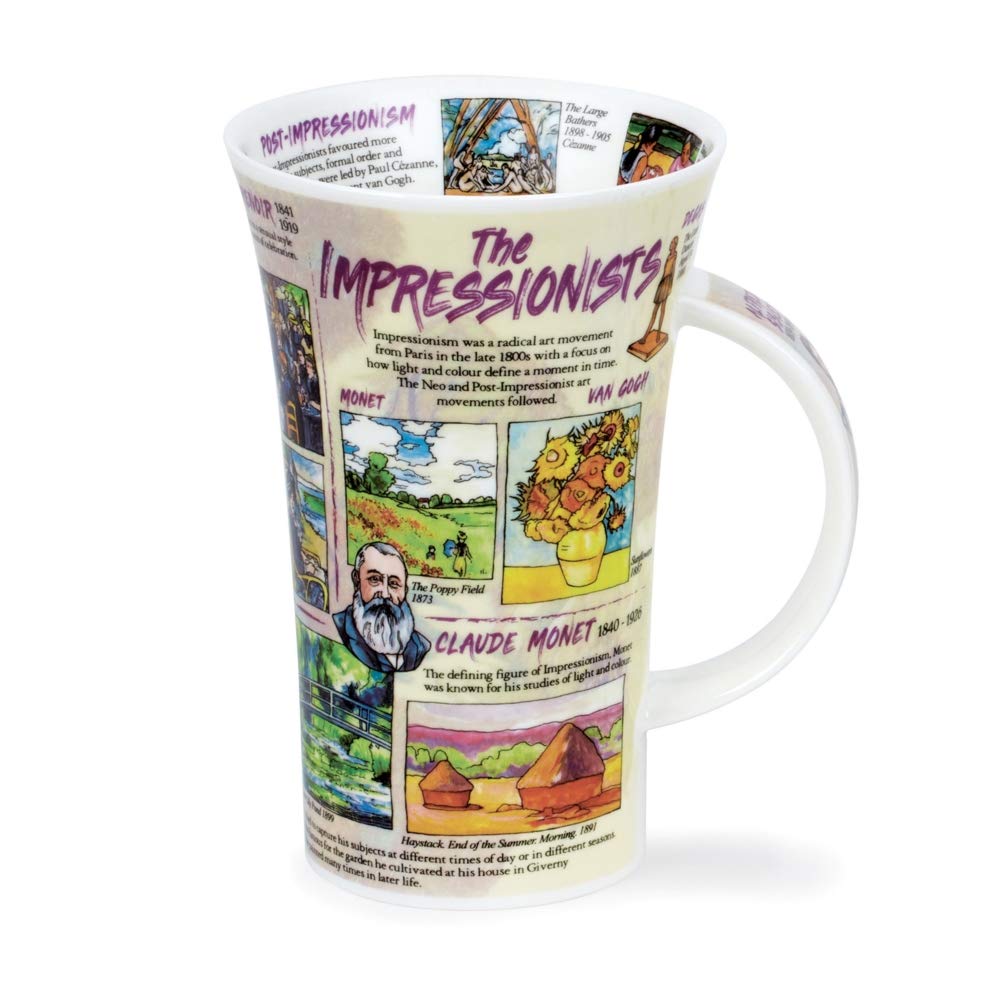 GL-IMPR-XX Impressionists Bone China Mug - Glencoe Shape 0.5l