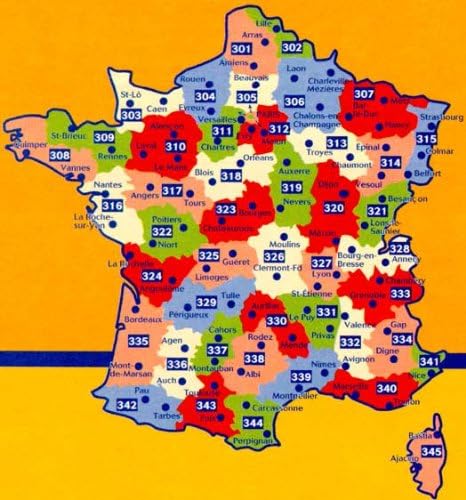 Michelin Local Map Number 318: Loiret, Loir-et-Cher, Blois, Orleans and Surrounding Area (France), Scale 1:150,000 Map – May 19, 2017