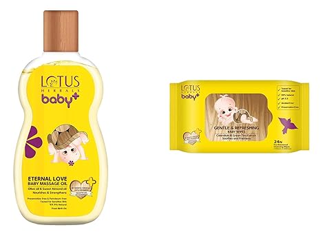 lotus baby massage oil