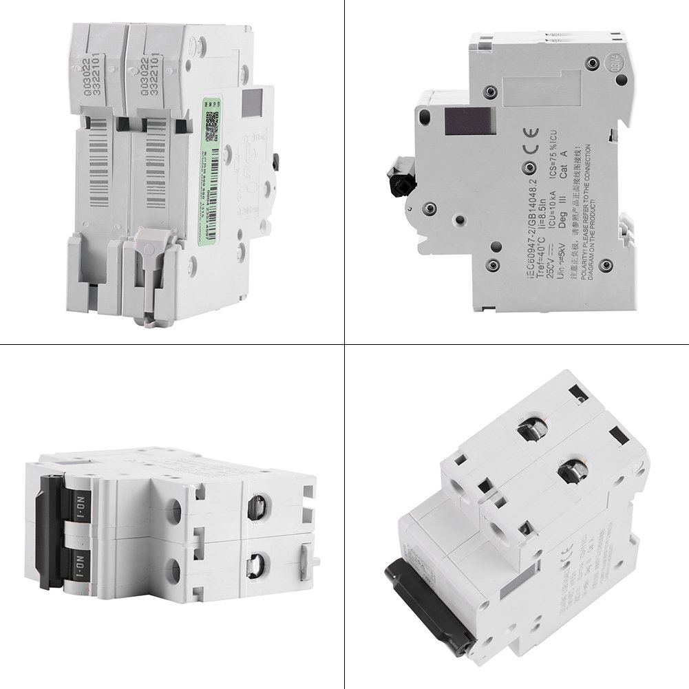 Business 32A 2P 250V Lowvoltage DC Miniature Circuit Breaker For Solar