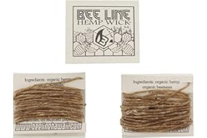 Bee Line Organic Hemp Wick (Set of 3)