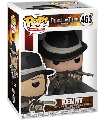 Funko Pop! Hange Zoe De Attack On Titan | Figura De Vinilo De 9.5 Cm | Coleccionable Oficial Para Fans Del Anime