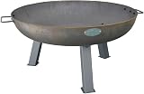Harbour Housewares 75cm Cast Iron Fire Pit Outdoor Garden Fire Bowl view 7