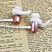 Bluetooth Headphones,Wish House NT91 Bluetooth 4.1 Stereo Magnetic In-ear Wireless Earbuds Headset Earphones,Sweatproof Earhook Headphones,Secure Fit for Gym Hiking Jogger(Rose Gold)