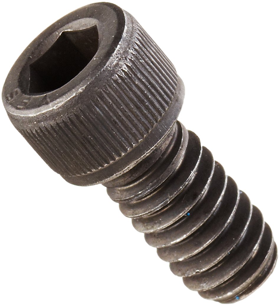 Black Oxide Alloy Steel Hex Socket Head Cap Screw, Self Locking, 1/4