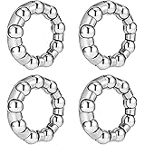 Jaceyon Bike Ball Bearing Retainer Replacement Mountain Bike Parts 1/4" x 9 Balls Repair Accessories for MTB Bicycle Crank 4 