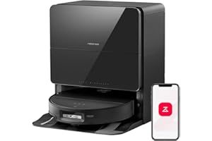 roborock Saros 10 Robot Vacuum and Mop, 22,000Pa Suction, AI Obstacle Avoidance, 3.14-inch Ultra Thin, Auto Detachable Mop, Z