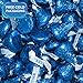 HERSHEY'S KISSES Candy Dark Blue Foiled Milk Chocolate - 4.16 lb Bag