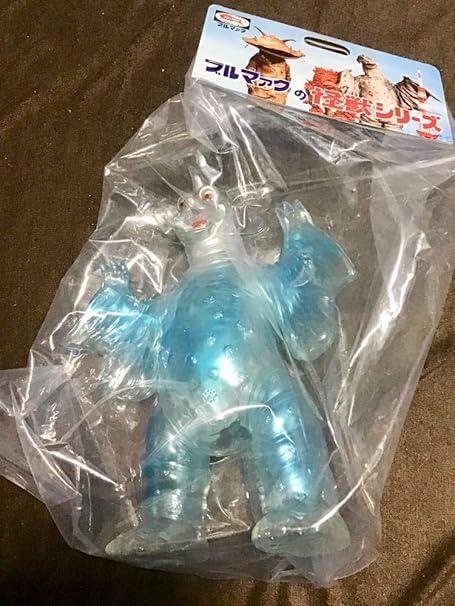 Amazon クリア ブルー ブルマァク 東京氷河期 ペギラ ウルトラq 復刻 イオンシネマ 限定 怪獣 Kaiju Sofvi ソフビ ウルトラマン Ultraman M1号 ソフビ人形 おもちゃ