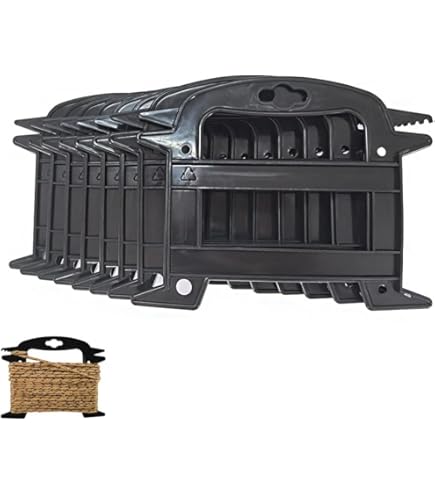 Paracord Winder Paracord Winder Rope Paracord Winder Rope Winder Paracord Organizer, Paracord Winder Fishing Line Cable Bobine Strumento Organizzatore di Corda per Tenere Cordini di Paracadute