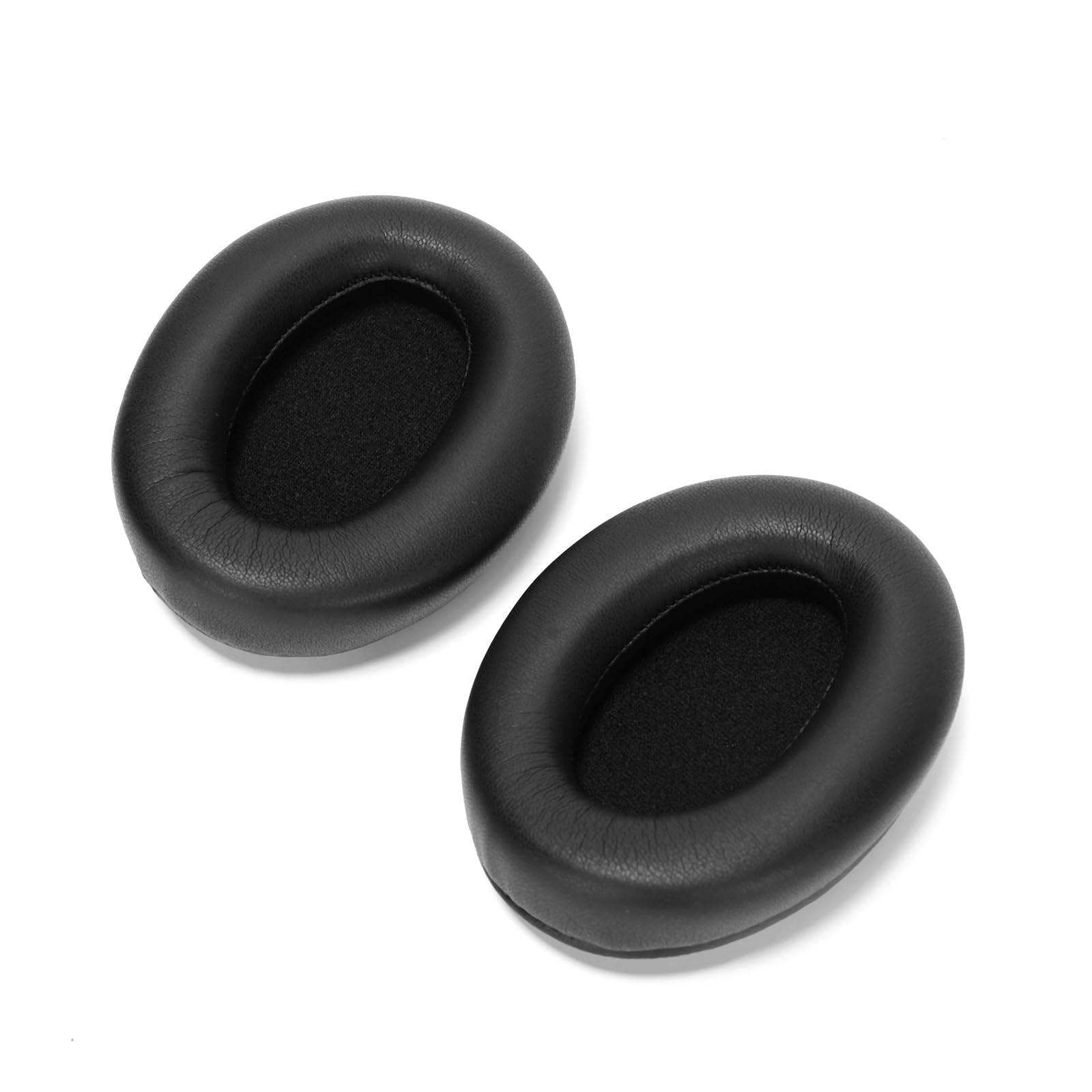 1 Pair Protein Leather with Memory Foam Black Ear Cushions Replacement Compatible with Sony WH-1000XM3 Earphones Ear Pads