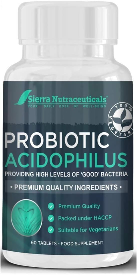 Potent Probiotic ACIDOPHILUS 10 Billion for Women and Men. with The Best Probiotics Acidophilus Strain.Supports Digestive and Intestinal Health.