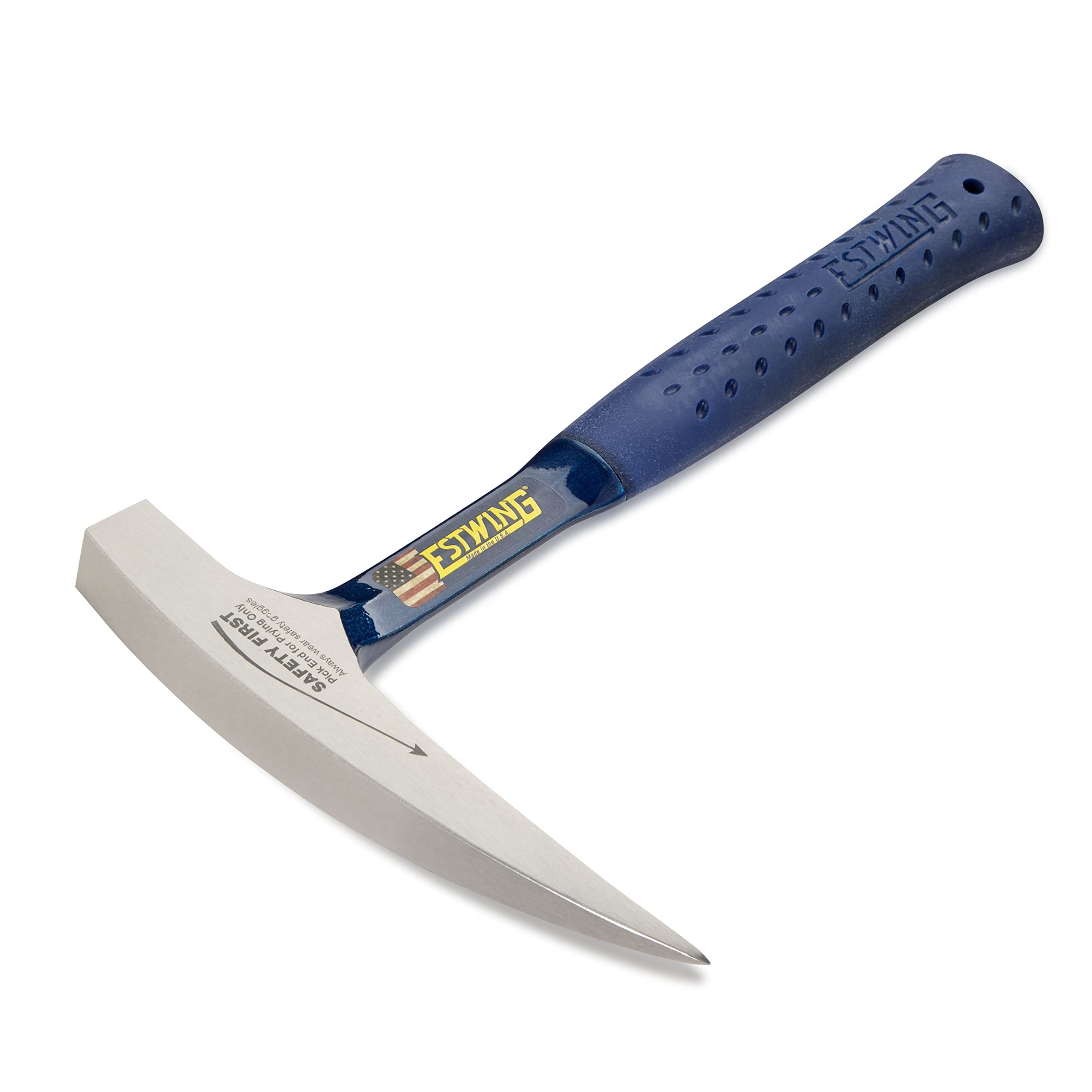 ESTWING Rock Pick 22 oz Geology Hammer with Pointed Tip & Shock