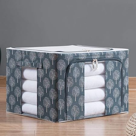 Sxuefang Ropa de algodón Caja almacenaje casero Ropa Almacenamiento Caja: Amazon.es: Hogar