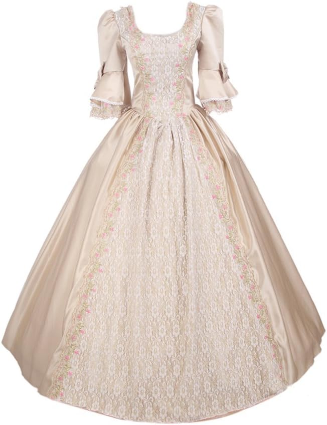 18th Century Themed Europea Gown Gothic Victorian Dresses Masquerade Carnivale Gown Medieval Historical Costume