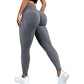 JGS1996 Hidden Scrunch Butt Lifting Leggings for Women Tummy Control High Waisted Workout Gym Seamless Impact Yoga Pants