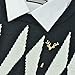 Men's Deer Reindeer Buck Head Lapel Stick Pin For Formal Wear (Gold)