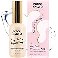 grace & stella Award Winning Hyaluronic Acid Serum for Face (50ml) Hydrating Hyaluronic Acid - Acide Hyaluronique Face - Anti
