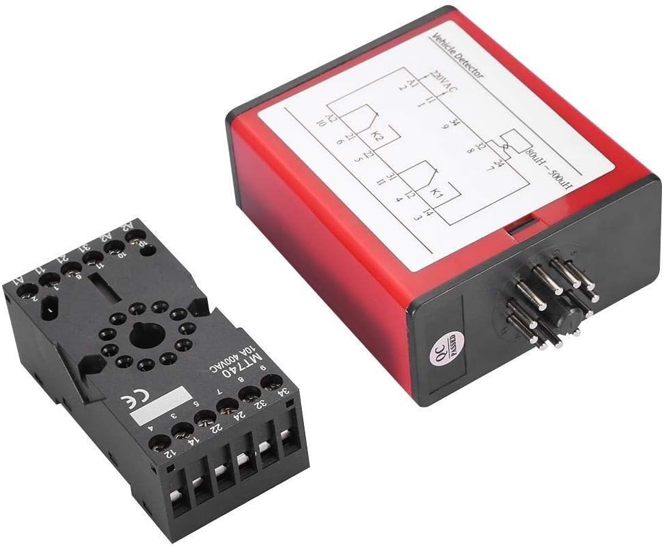 Dingln Loop Detector,Single Channel Inductive Loop Vehicle Detector Compatible With Parking Lot Access Control - Image 3