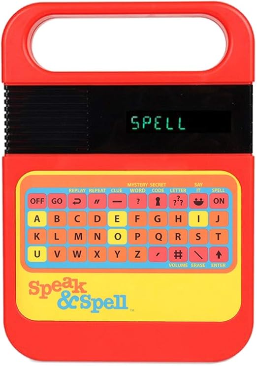 Basic Fun Speak and Spell Electronic Game, Handheld Games Amazon Canada