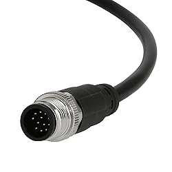 M12 12 Pins Male Connector Cables, Waterproof IP67