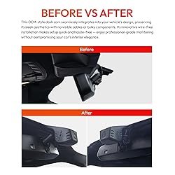 FUVYMYT Front 4K Dash Cam for Ford F150 2018-2025