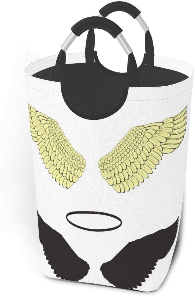 Cestas de ropa plegables, cesto de ropa sucia, alas de ángel especiales