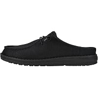 Hey Dude Wendy Washed Men Size 12 Black Speckled Sole Slip On Loafers NWB Hey Dude Wendy Washed Canvas Black main image 3