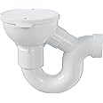 PROFLO PF800P 2" PVC Floor Drain with Integral Trap - White