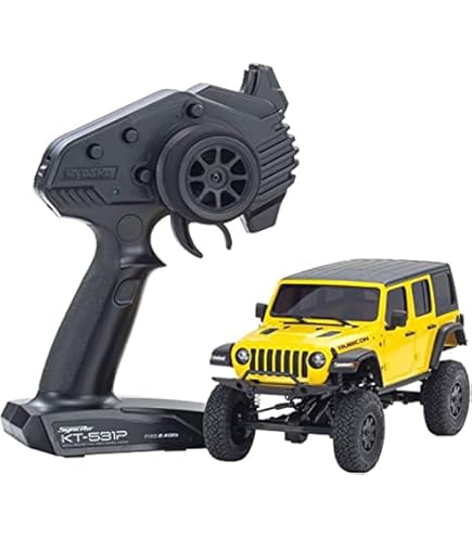 Amazon.com: Kyosho 1/28 MINI-Z 4 Wheel Drive Jeep Wrangler Rubicon