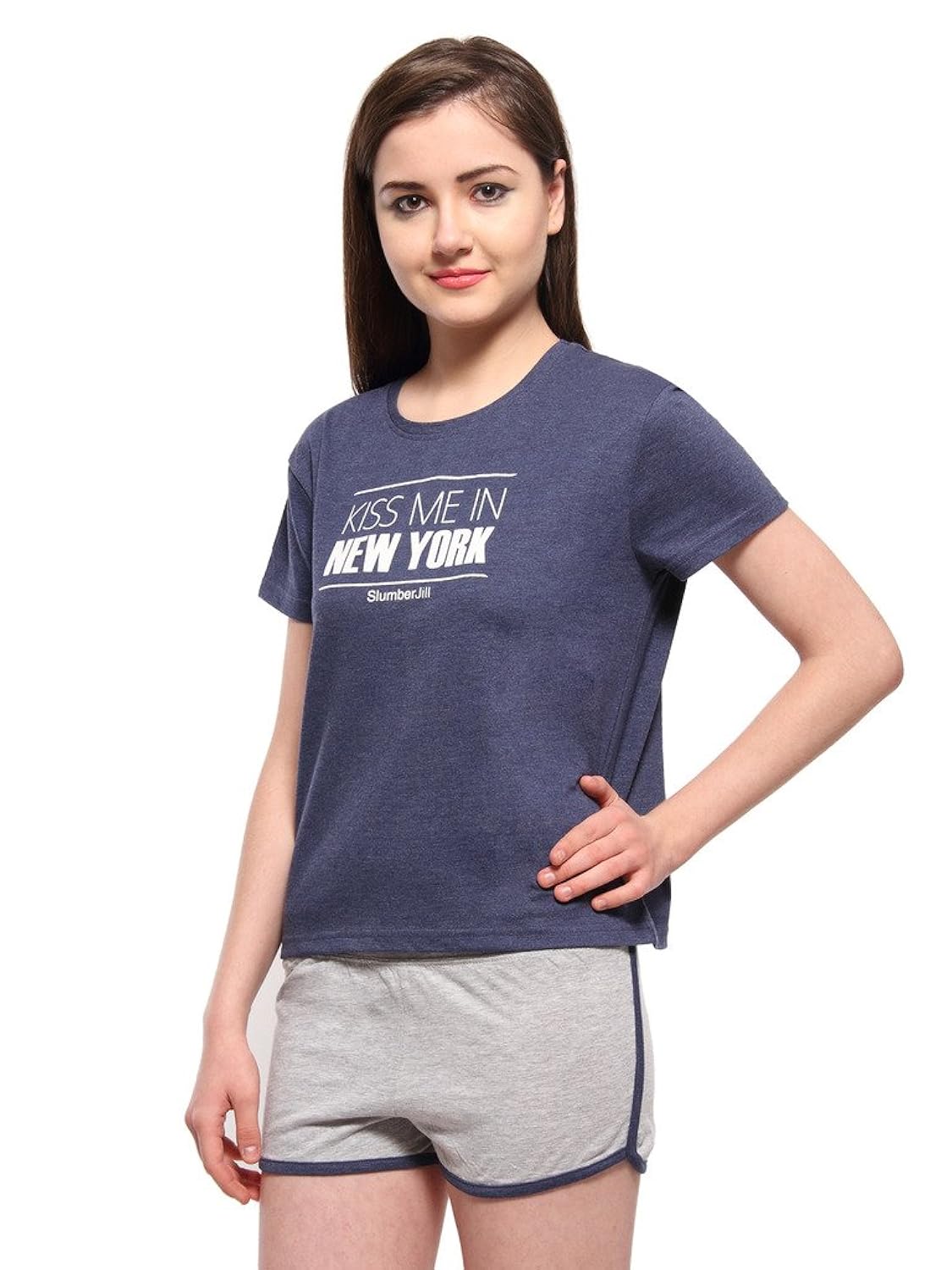 slumberjill kiss me in ny short set