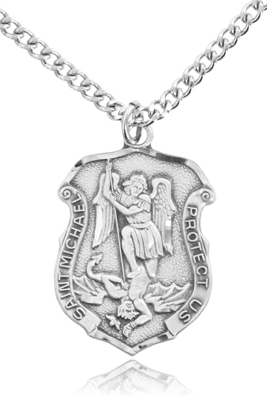 Saint michael police pendant Clearance