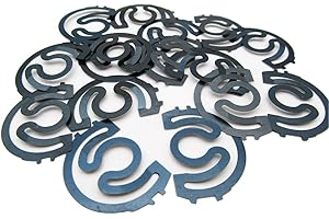 CKPSMS Brand -Bobbin Case Springs (No-Back-Lash) Work for M Style Bobbin case with Diameter 1"(25.4mm) Compatible with/Replacement for JUKI Brand Singer Brand Walking Foot Type Sewing Machine(20PCS)