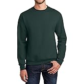 JustBlanks Mens Long Sleeve Sweatshirt Fleece Performance Crewneck Sweatshirts for Men
