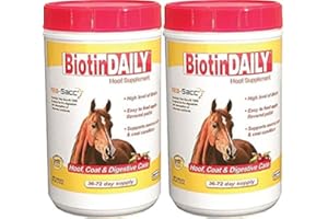 (2 Pack) Biotin Daily Hoof Care Supplement