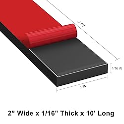 Rubber Tape with Adhesive Backing - 2" Wide x