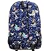 Loungefly Aladdin Magic Carpet Ride Print Backpack Standard, Blue
