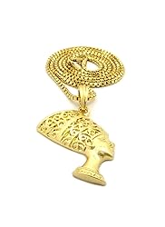 CBC Crown Egyptian Queen Nefertiti Pendant with