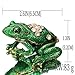 Waltz&F Back drill frog Trinket Box Hinged Hand-painted Animal Figurine Collectible Ring Holder