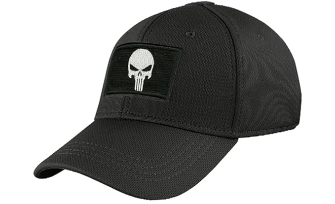 punisher fitted hats