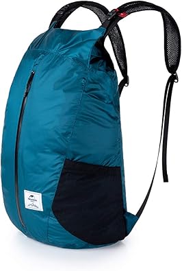 Amazon Naturehike バックパック 折り畳み 撥水加工 30dコーデュラナイロン 大容量約25l 超軽量約160g 登山 旅行 通勤 通学 インディゴ 登山リュック ザック