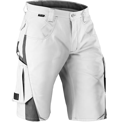 KÜBLER Kurze Malerhose Pulsschlag Weiss 2524