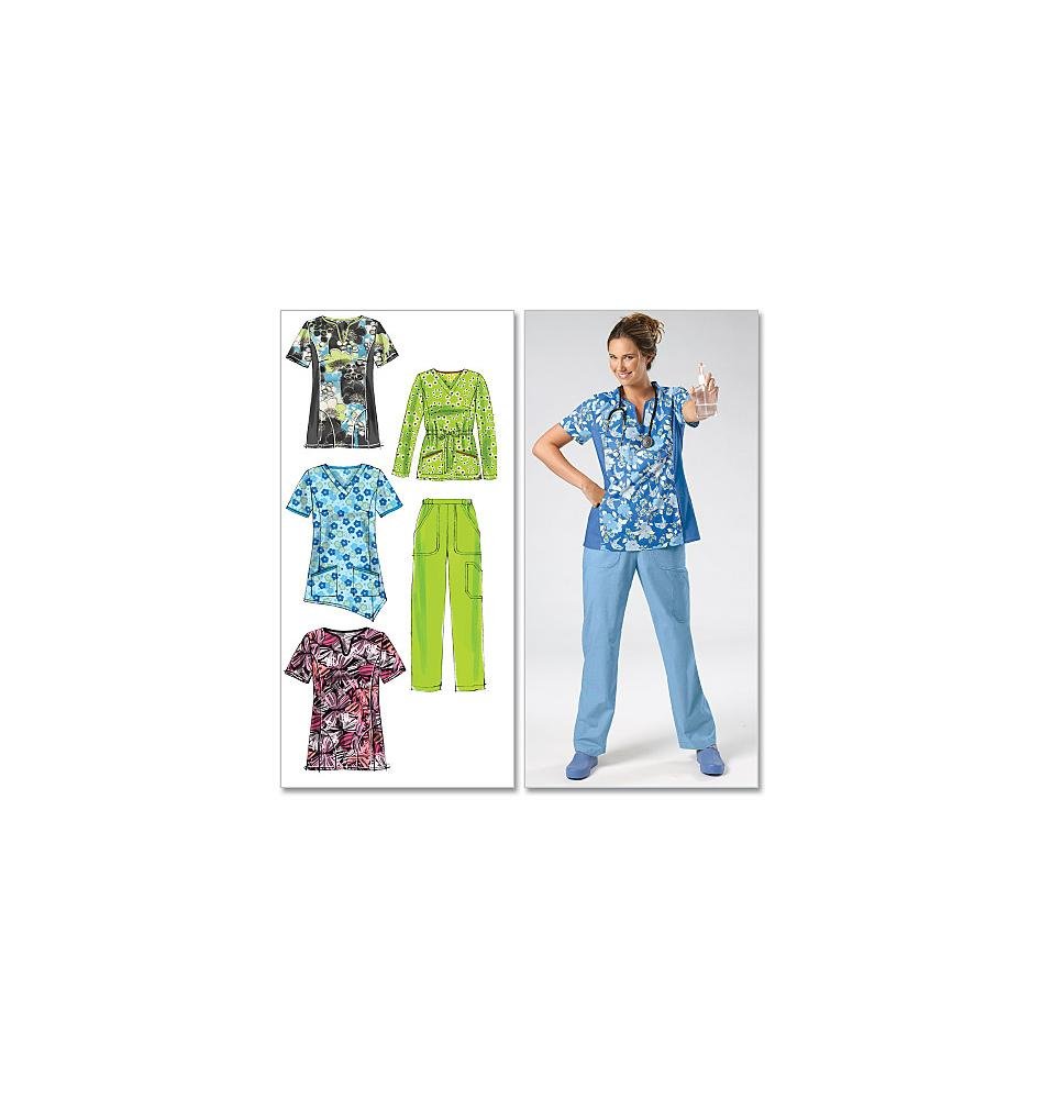 McCall's Patterns M6473 Size RR 18W-20W-22W-24W Misses'/ Women's Tops and Pants, Pack of 1, White