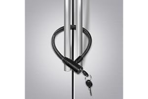 Rofio Fridge Lock, Childproof Refrigerator Lock with Keys for French Door Fridge and Cabinet