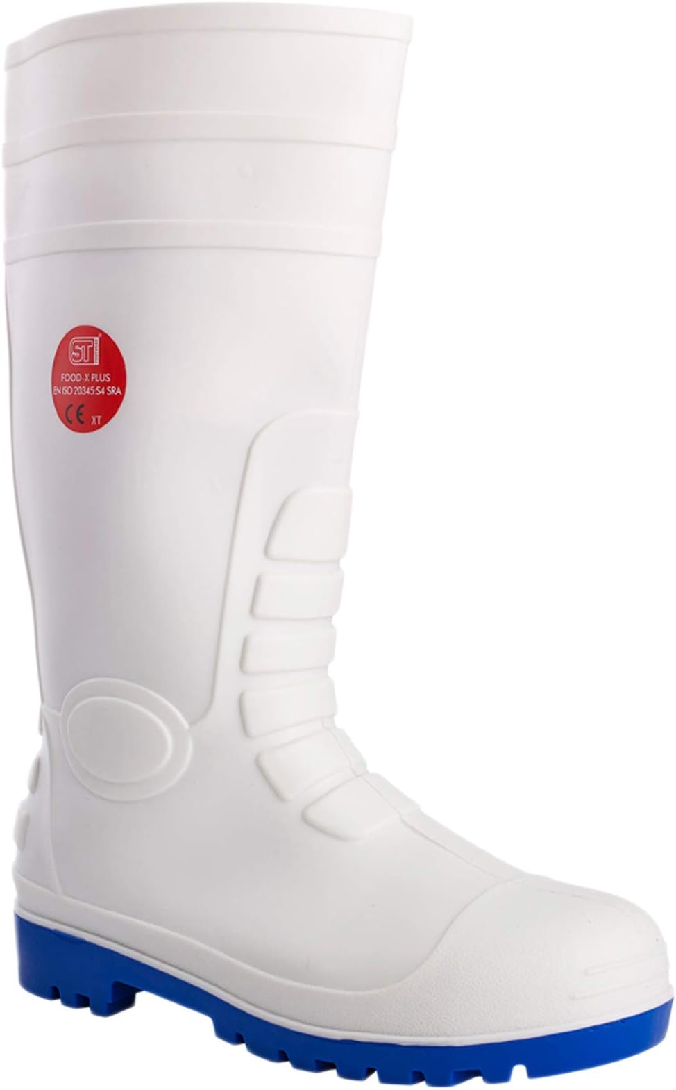 ST Workwear FootwearST Workwear Mens Super Safety Wellingtons Wellies White UK 6
