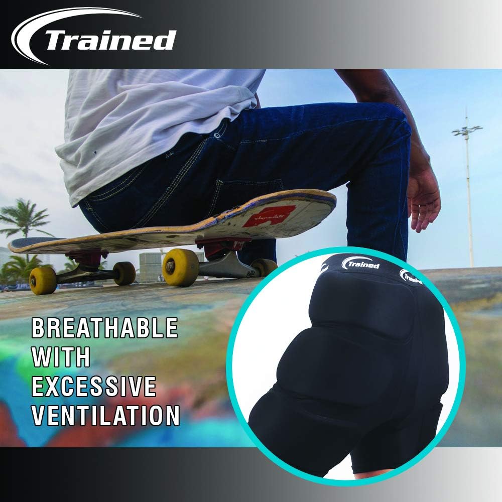 Trained Padded Protective Shorts for Extreme Sports: Clothing