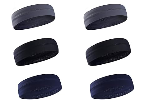 Amazon Co Jp 男性ヘッドバンドヘアバンドスポーツ薄手汗止め速乾