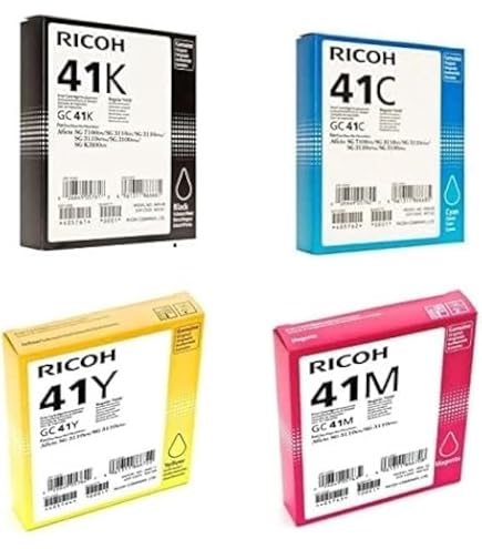 Amazon.com: Ricoh 405763 Magenta Ink Print Cartridge Type GC 41M